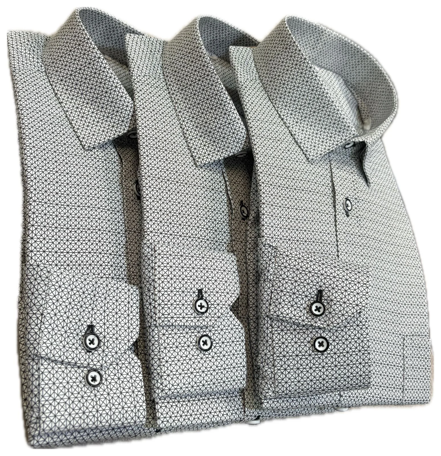 Camisa Estampada Blanca