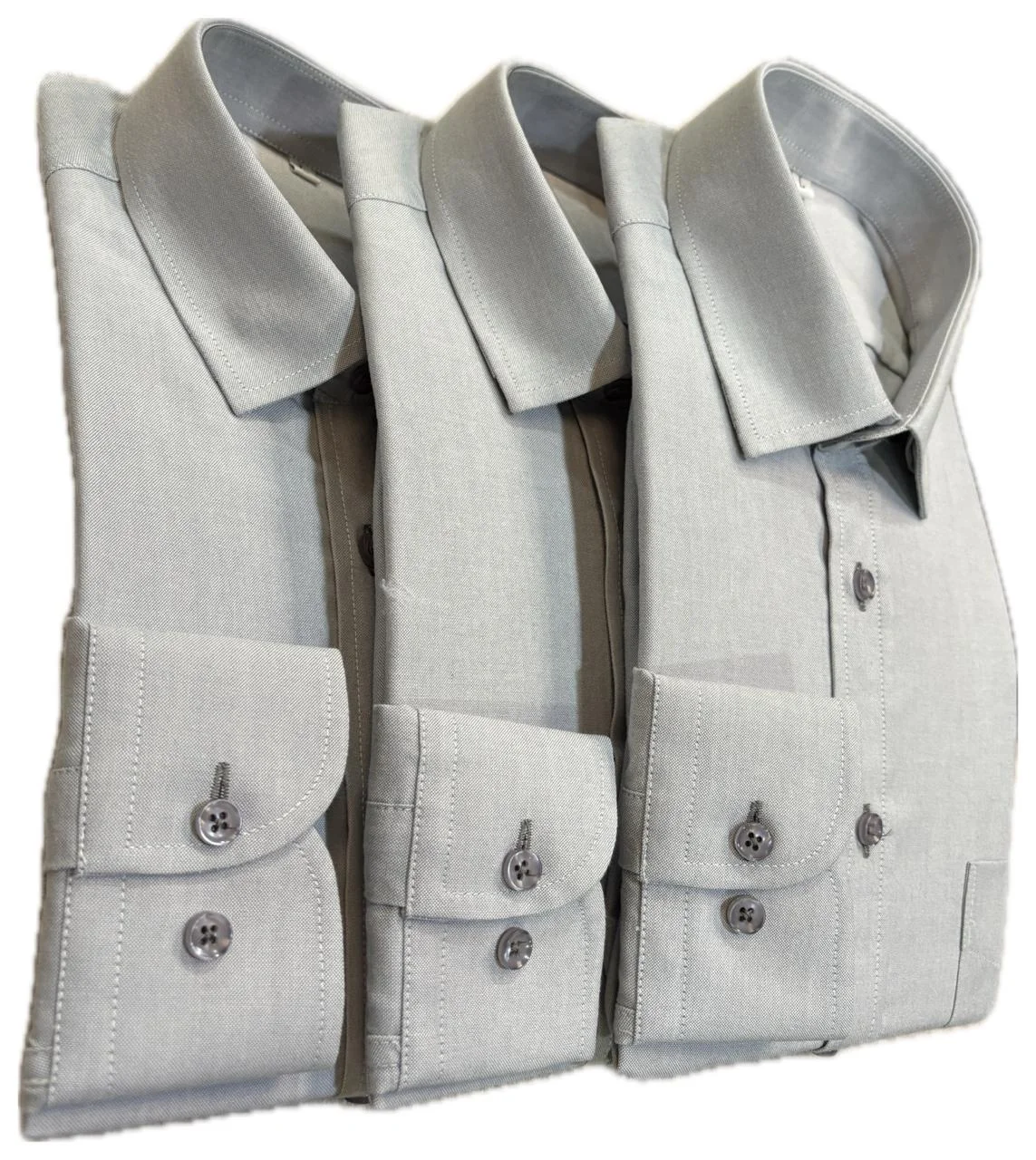 Camisa Lisa Gris